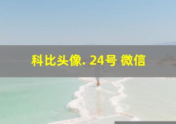 科比头像. 24号 微信